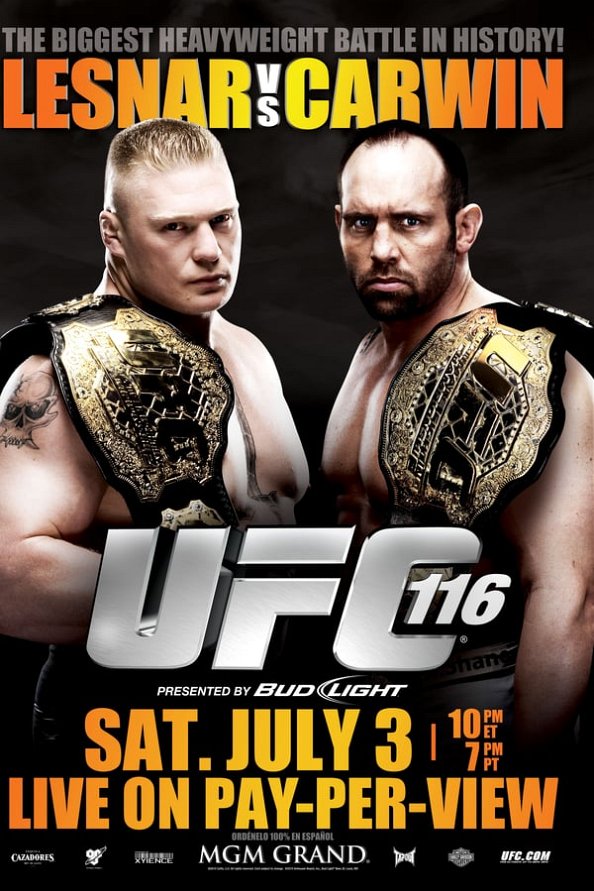 UFC 116 Fight Card - Main Card & Prelims Lineup