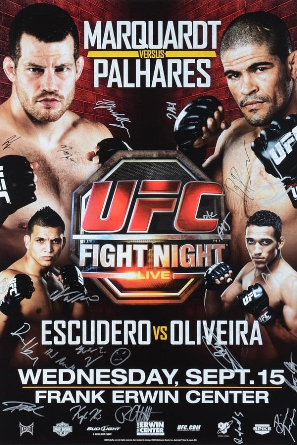 UFC Fight Night 22 Fight Card Main Card & Prelims Lineup