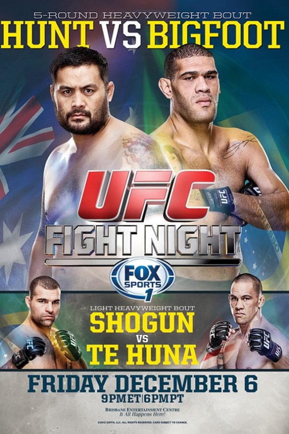 UFC Fight Night 33 Fight Card Main Card & Prelims Lineup