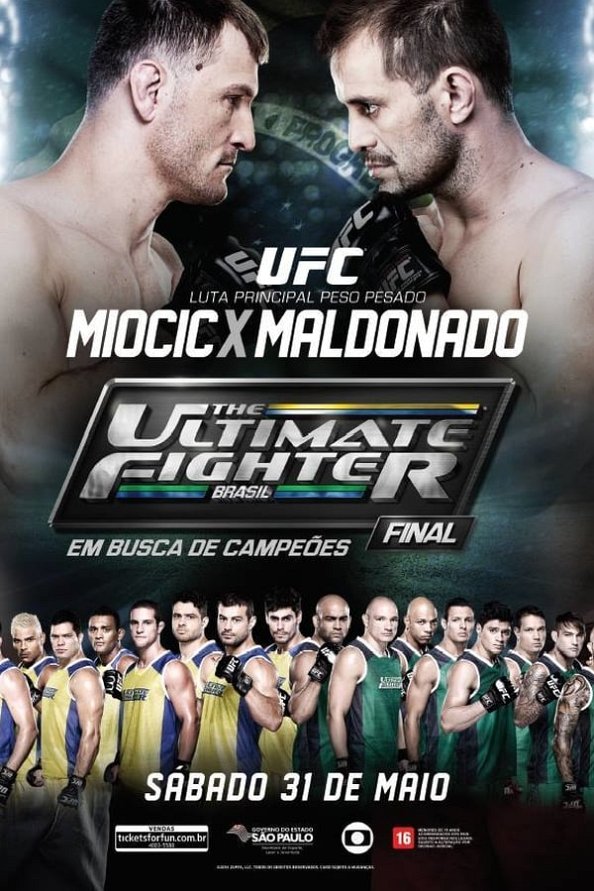 The Ultimate Fighter Brazil 3 Finale Fight Card Main Card & Prelims