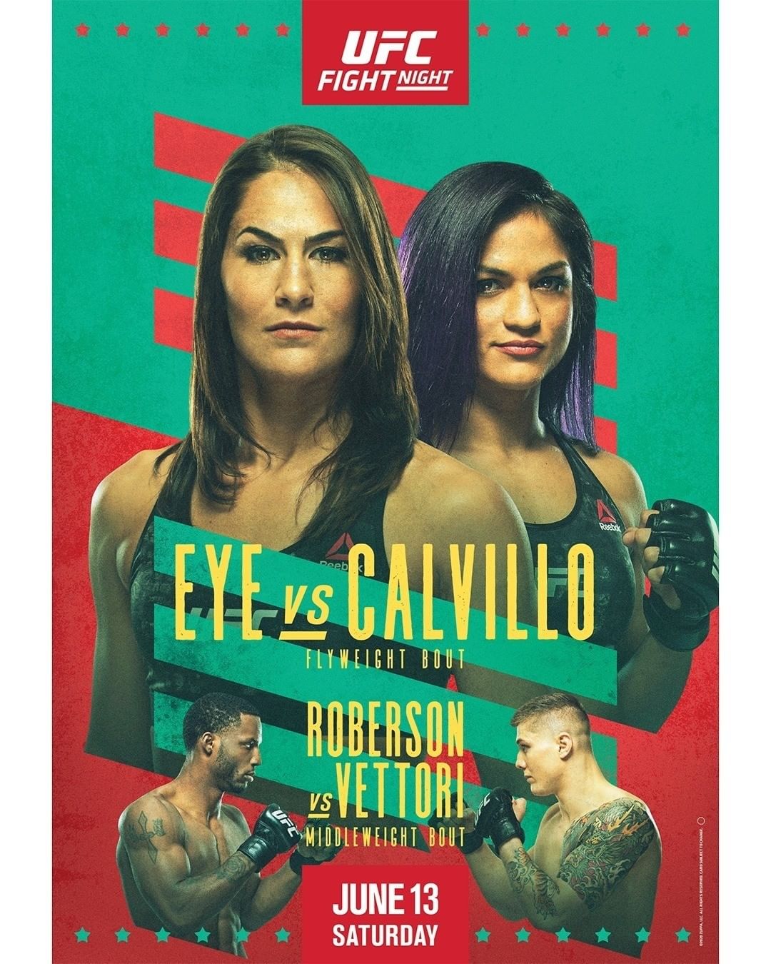 UFC on ESPN 10 Eye vs. Calvillo Fight Card Fights & Schedule