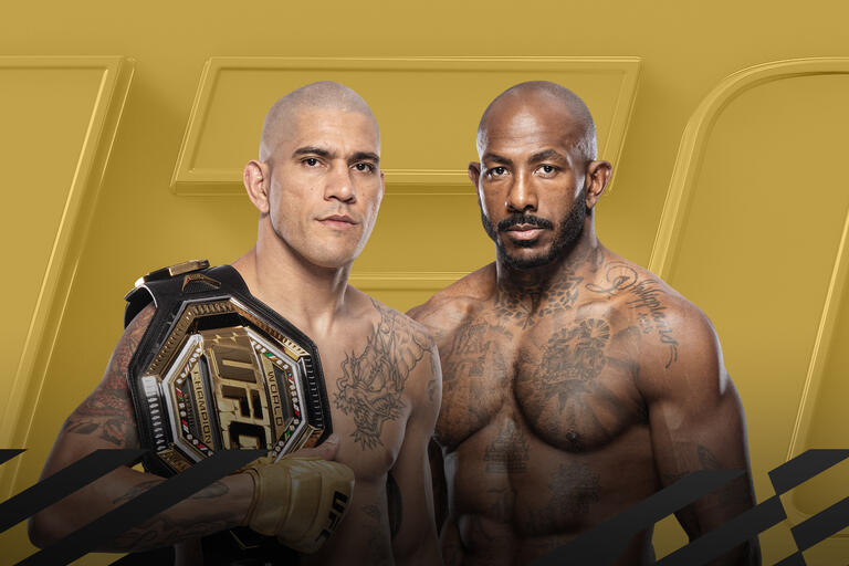 UFC 307 card poster